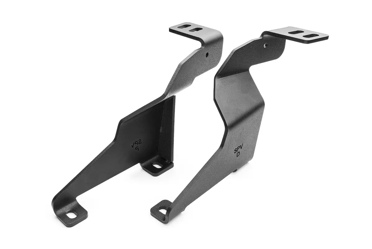 Spv Parts Ultra Heavy Duty 2021+ F-150 Raptor A - Pillar (Ditch) Mounts (Fits Most 3" Light Pods And Bigger) 1