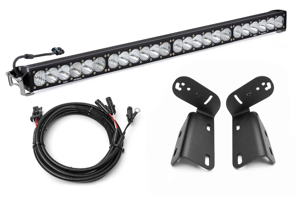 2024+ Gen 3 Ford Raptor Modular Bumper Baja Designs S8 Or Onx6 40 Inch Bumper Light Bar Kit By Spv Parts 8