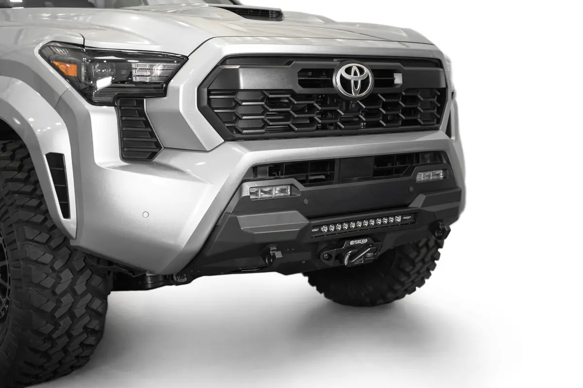 Addictive Desert Designs Toyota Tacoma Stealth Center Mount Winch Front Bumper 1