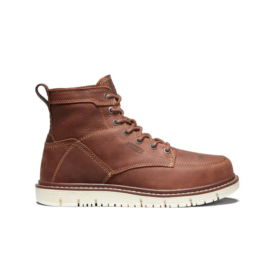 Women's San Jose 6" Boot (Soft Toe) | Gingerbread/Off White 1