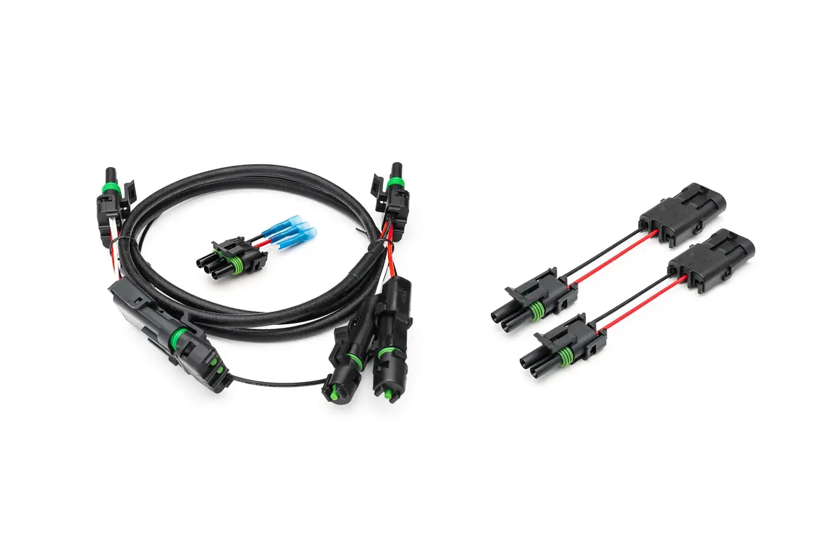 Spv Parts Short Length Rear Harness W/ Add On Connector - Spv Harness System (Works With Many Vehicles, See Details) 4