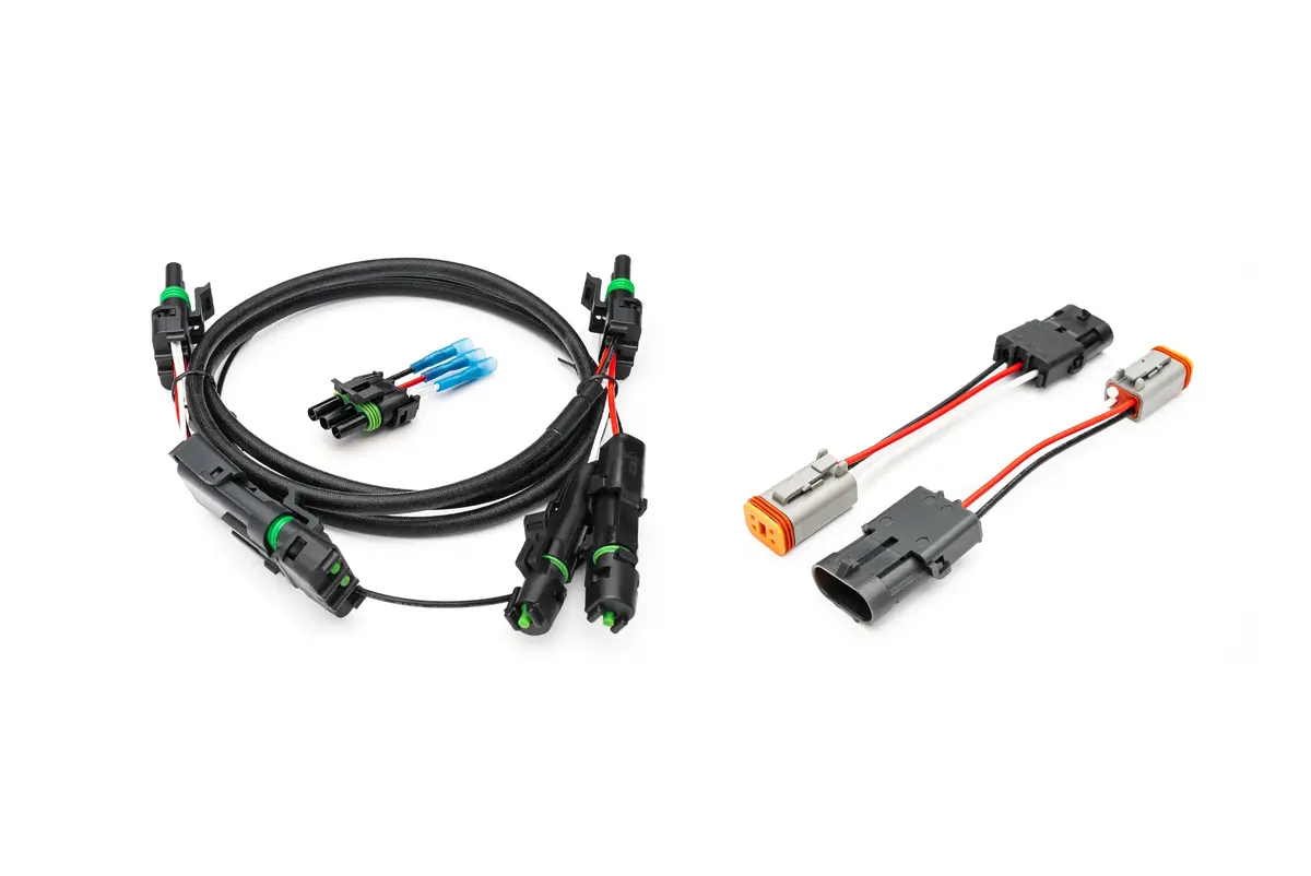 Spv Parts Short Length Rear Harness W/ Add On Connector - Spv Harness System (Works With Many Vehicles, See Details) 4