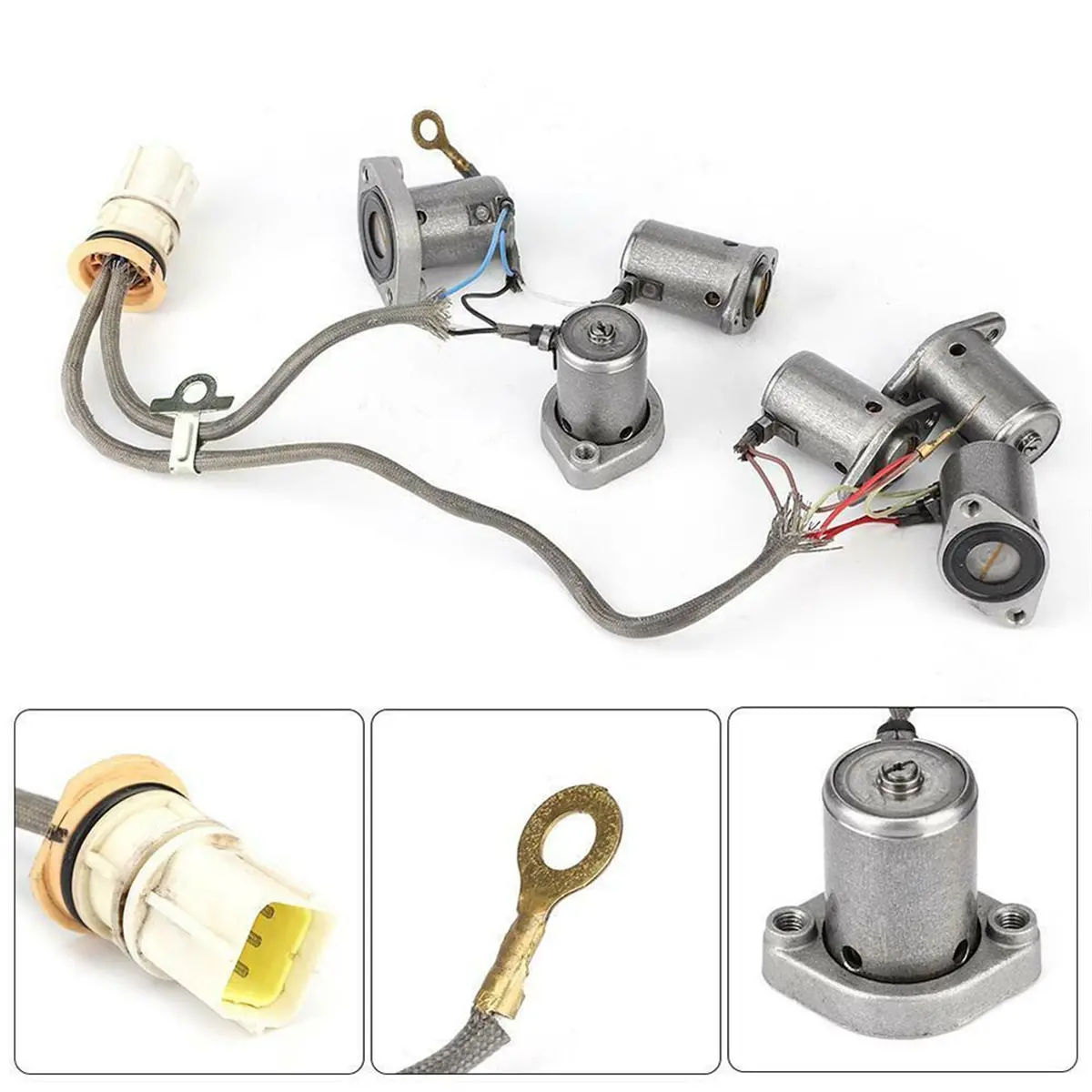 Daysyore Transmission Solenoid 46313-22700 A4bf3 For 2000-2013 Hyundai Kia Accent Tiburon Rio 2