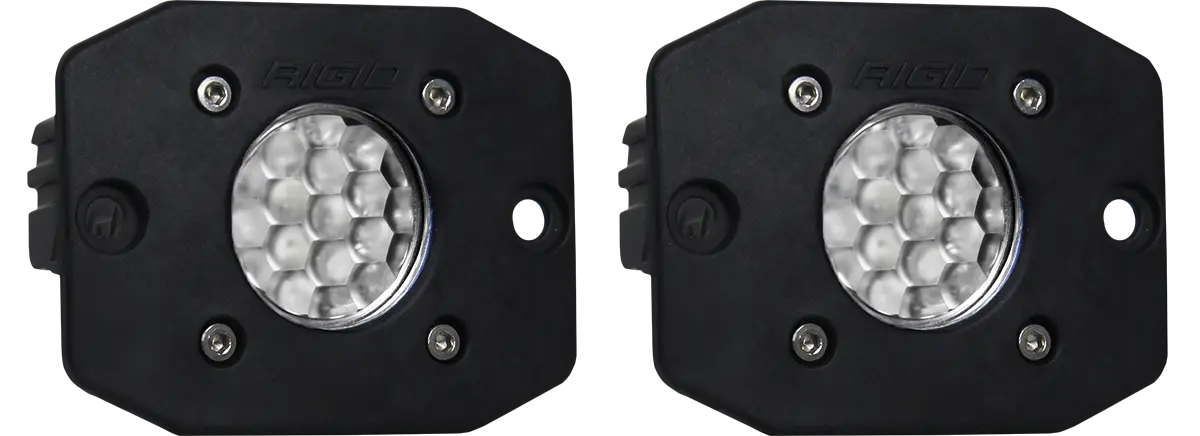 Rigid Industries Flood Diffused Backup Kit Flush Mount Ignite - 20641 1