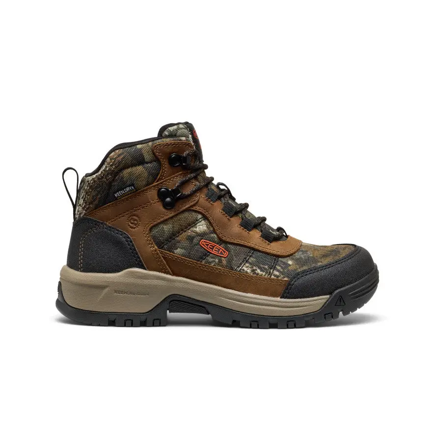 Women's Skokie Waterproof Work Boot (Soft Toe)  |  Camo/Black 1