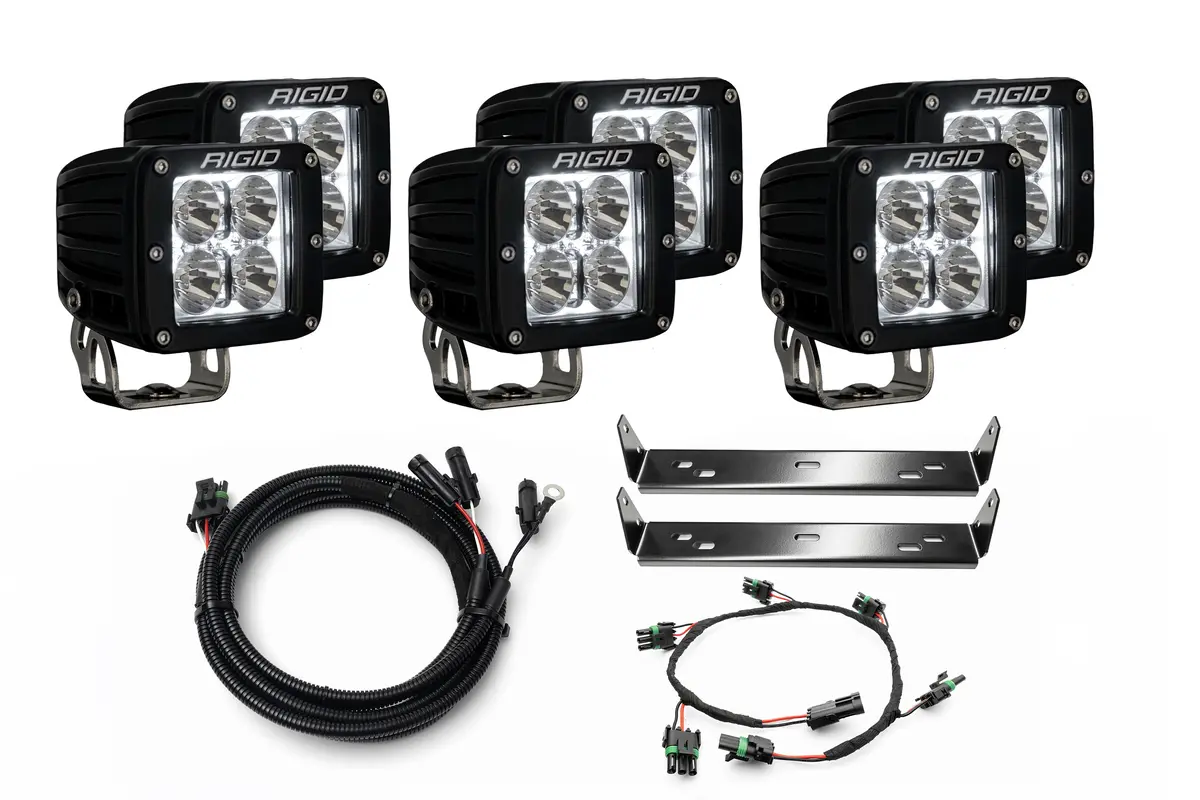 Spv Parts 2021-2026 (All Trims) Ford F-150 Raptor - Rigid Radiance/Scene New Rgbw Behind The Grille Light Kit 1