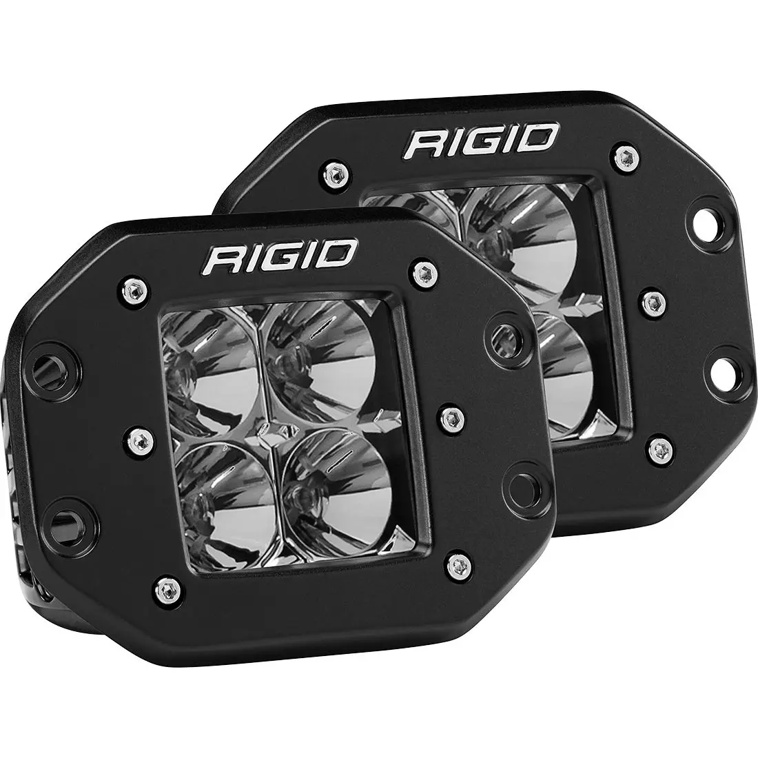 Rigid Industries D-Series Pro Flush Mount Lights (Sold In Pairs) 1