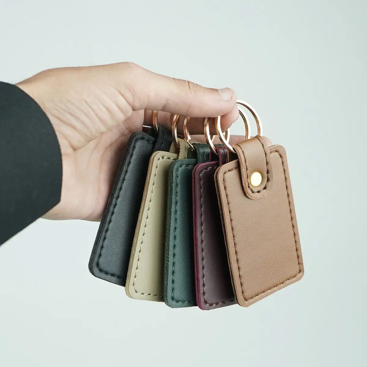 Rectangle Shape Keychain 6