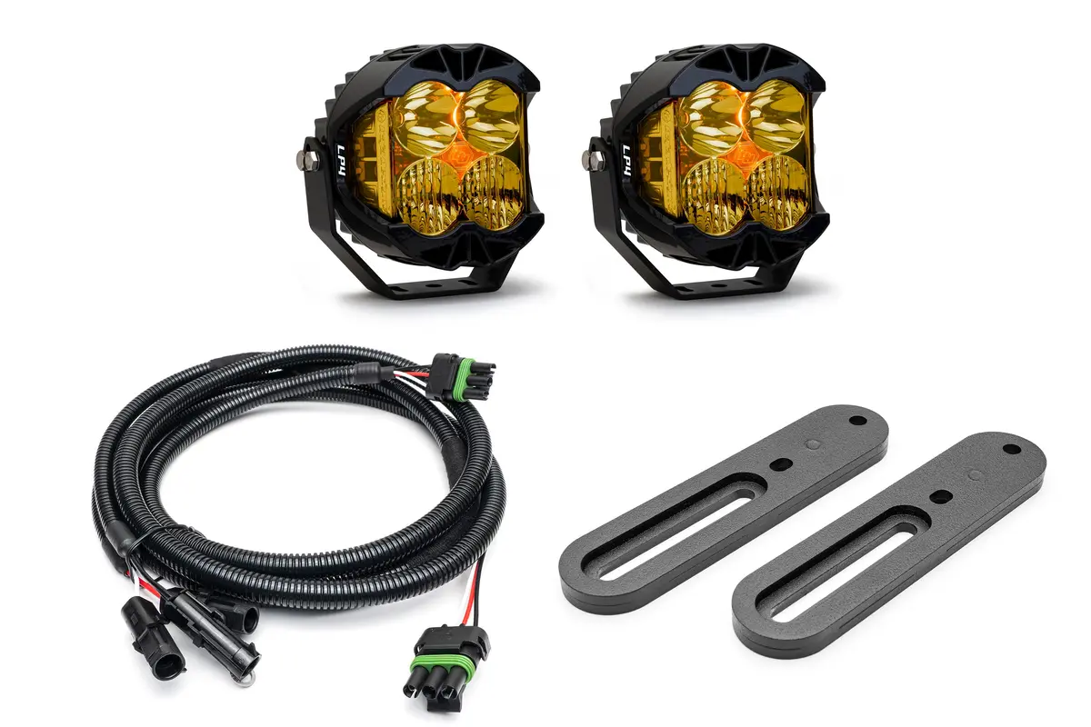 Spv Parts 2021-2025 Ford Bronco (Including Everglades) Modular A-Pillar Light Kit With Baja Designs Lp4's 5