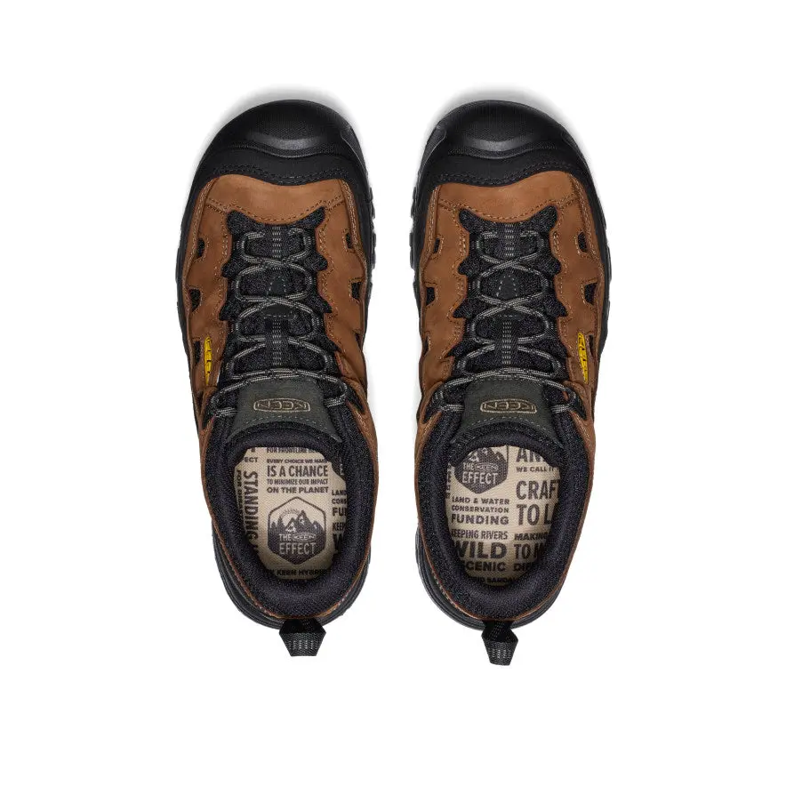 Men's Targhee Iv Vented Hiking Shoe | Bison/Golden Yellow 4