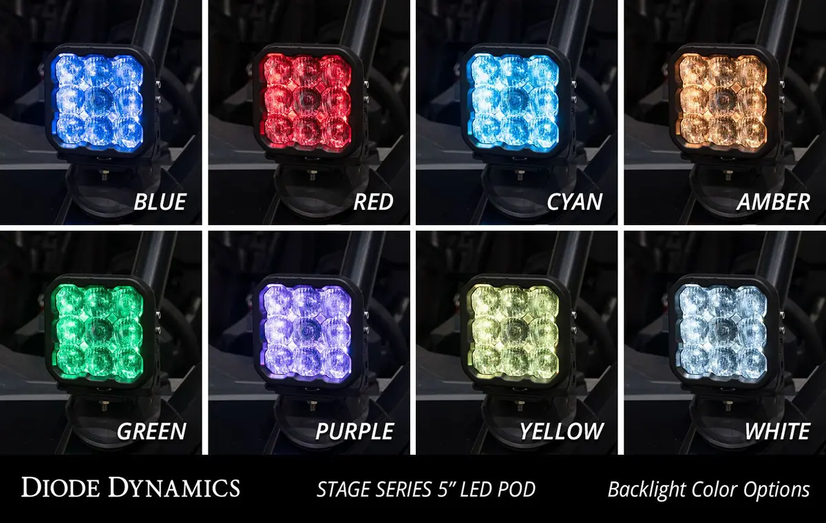 Stage Series A-Pillar Pod Kit For 2019-2024 Honda Talon 5