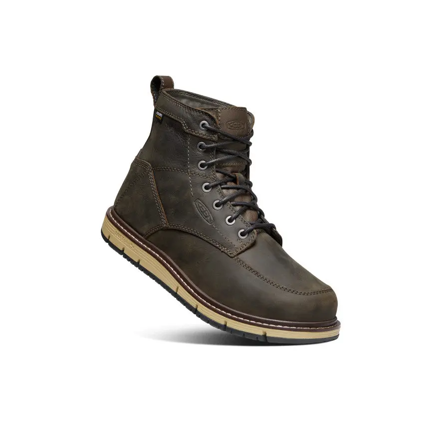 Men's San Jose 6" Waterproof Boot (Soft Toe) | Cascade Brown 3