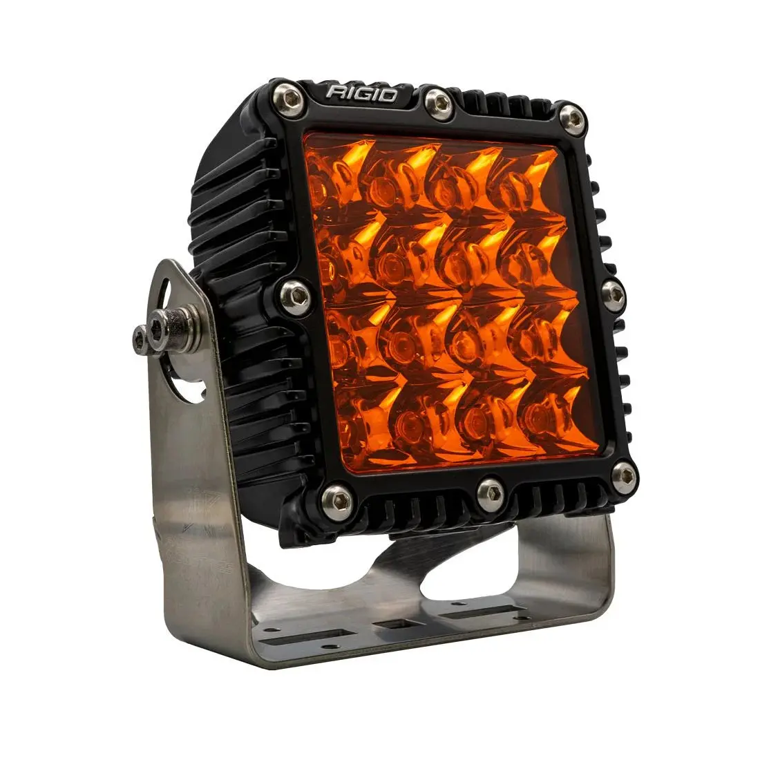 Rigid Industries Q-Series Amber Pro Led Light Pods (Sold In Singles) 1