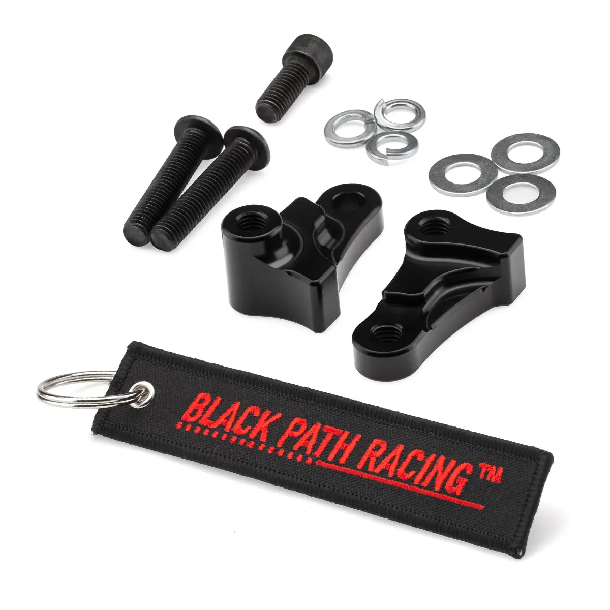 2006-2016 Harley Davidson Dyna Wide Glide Black Lowering Drop Kit 1