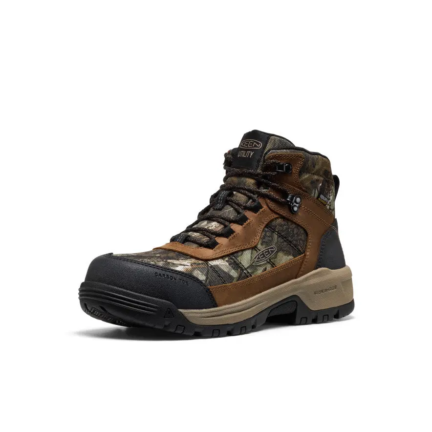 Men's Skokie Waterproof Work Boot (Carbon Toe) | Camo/Black 3