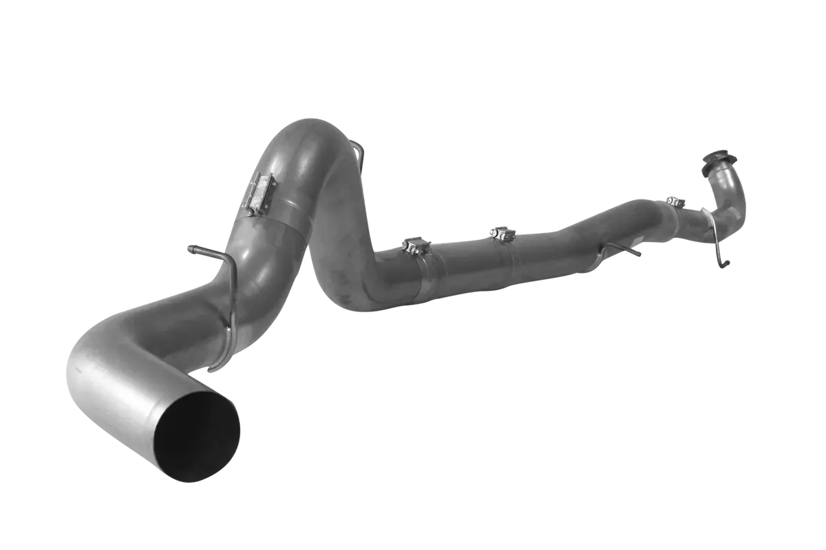 Gdp Downpipe Back Exhaust - Single (2015.5-2016 Gm 2500/3500 6.6L Duramax Lml) 1
