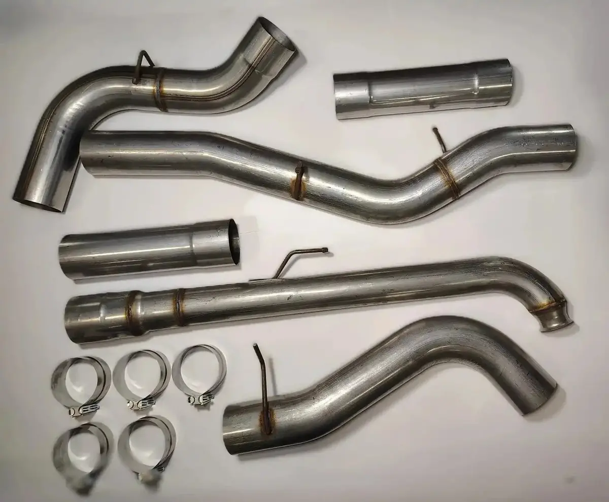Gdp Downpipe Back Exhaust - Single (2001-2007 Gm 2500/3500 6.6L Duramax Lb7/Lly/Lbz) 1