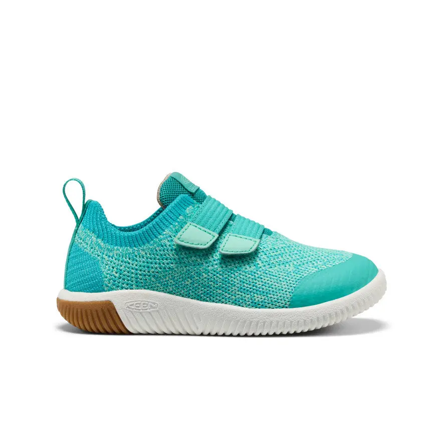 Little Kids' Knx Knit Double Strap  |  Bright Aqua/Cabbage 1