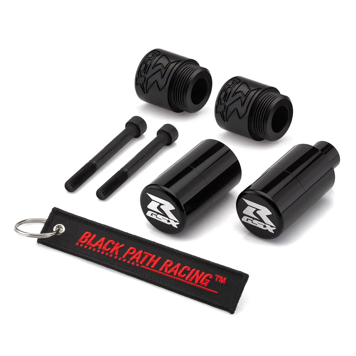 2004-2005 Suzuki Gsx-R 600 No Cut Frame Sliders With Replaceable Tips 1