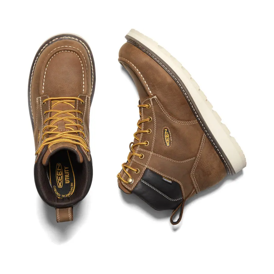 Men's Cincinnati 6" Waterproof Boot (Soft Toe) | Belgian/Sandshell 4