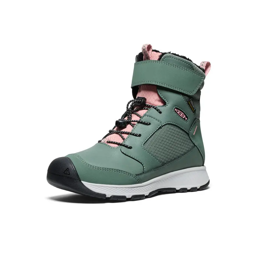 Big Kids' Skua Waterproof Winter Boot | Dark Forest/Rose Elegance 3