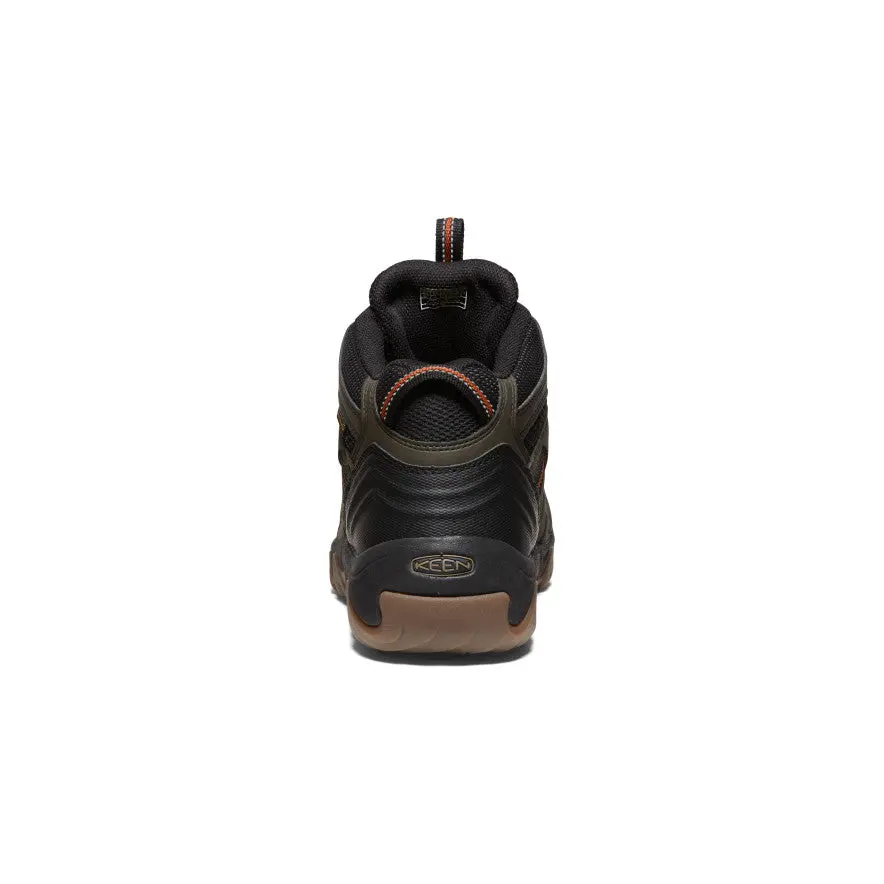 Men's Headout Waterproof Hiking Boot | Black Olive/Fossil Orange 5