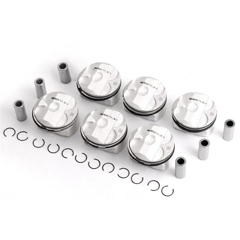 Pistons Rings Set 11257612982 For Bmw E60 E90 E92 323I 525I N52b25 2.5 (Φ82mm Cr 11:1) 1