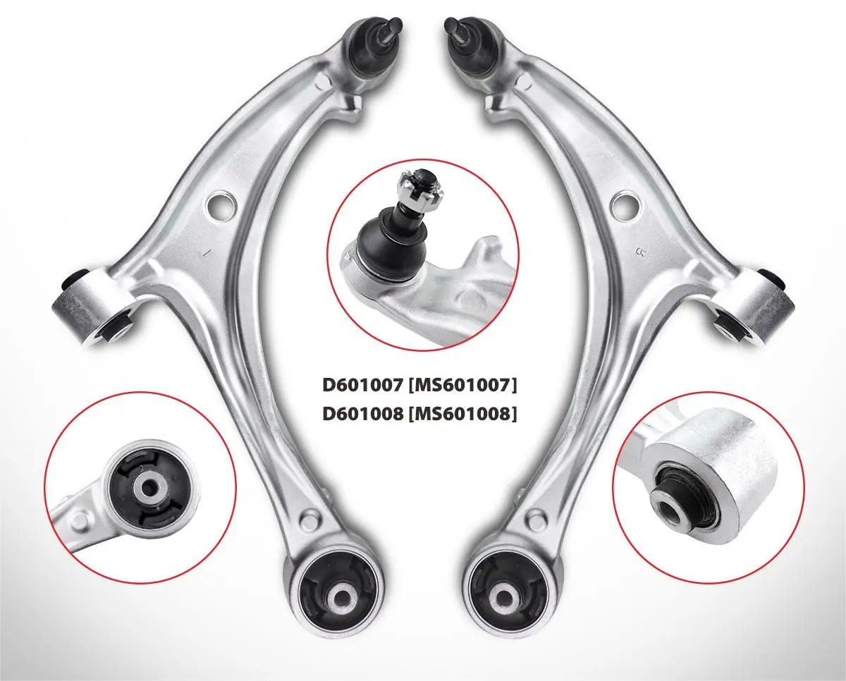 Seguler 2005-2010 Honda Odyssey Aluminum Front Lower Control Arm + Ball Joint Assembled 2