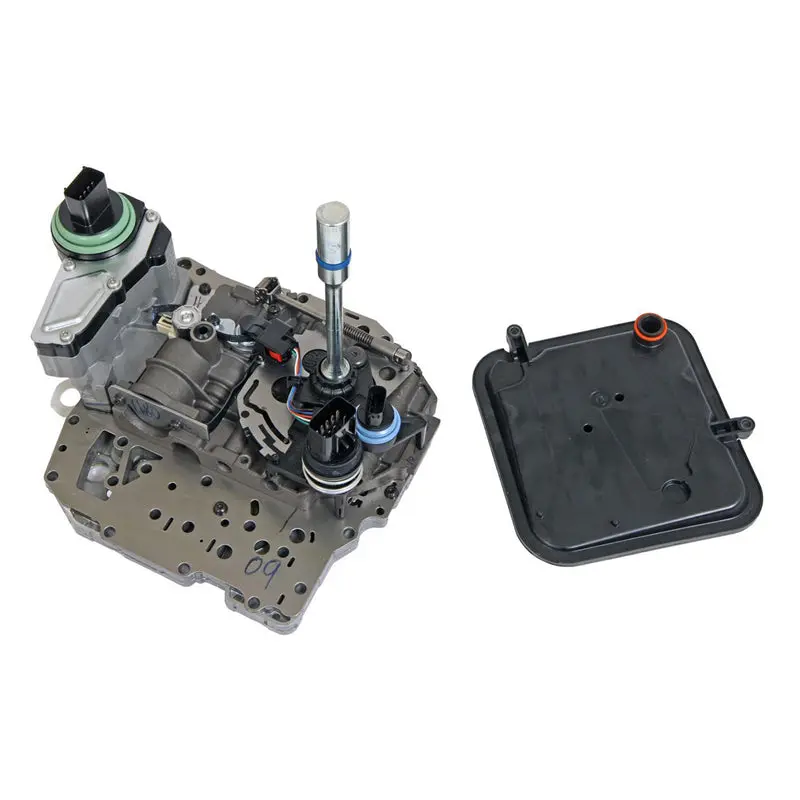 Transmission Valve Body 42Rle With Solenoid Block-2  For Dodge Challenger Durango Cherokee Liberty 300 Series Mitsubishi Endeavor 1