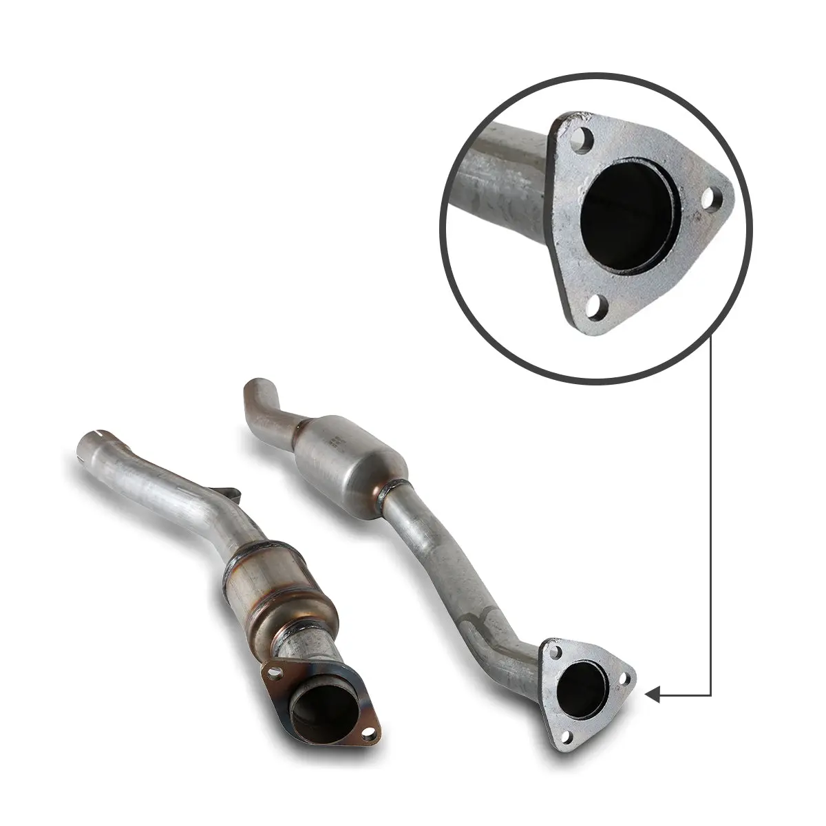 Daysyore Rear Subaru Catalytic Converter 2009 2010 Impreza Outback Legacy Forester 2