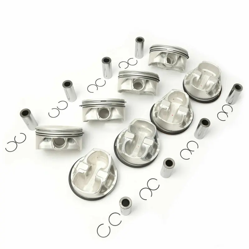 Daysyore 8Pcs Engine Pistons A1570300117 For Mercedes-Benz C218 X218 W212 S212 W166 M157 5.5L 1