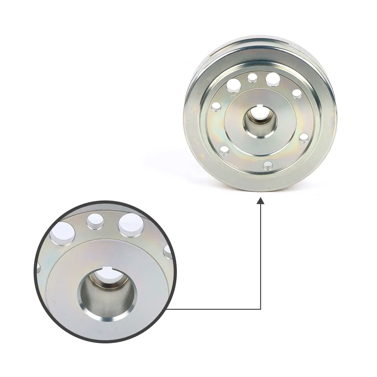 Daysyore Flywheel Rotor 32102-38F00 For Suzuki Eiger Arctic Cat 400 2