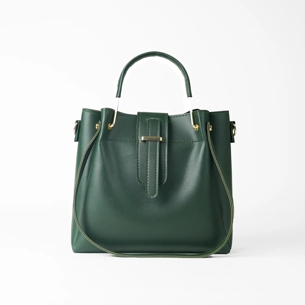 Emerald Bag Set Of 3 Green 1