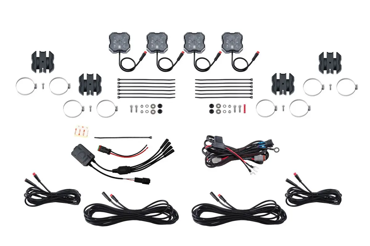 Stage Series Universal Rock Light Sxs Installer Kit (4 Or 8 Pack) 6