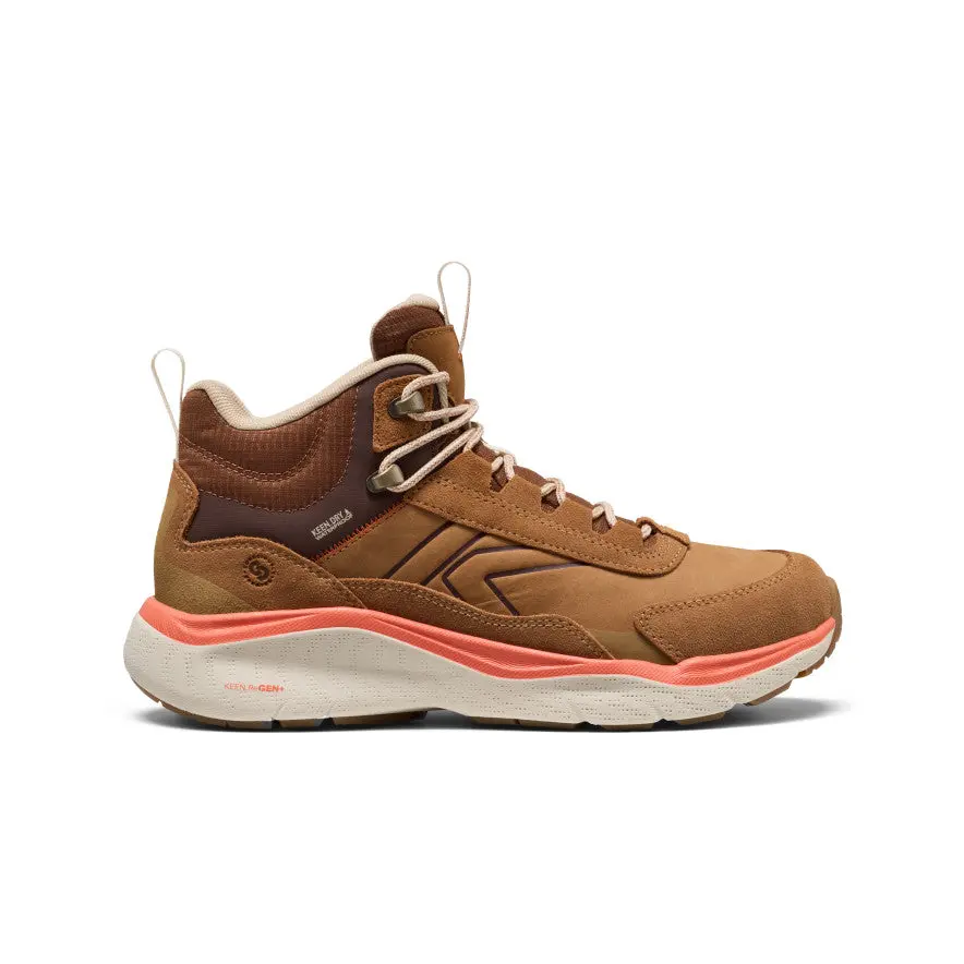 Women's Leiki Waterproof Leather Hiking Boot  |  Chipmunk/Birch 1