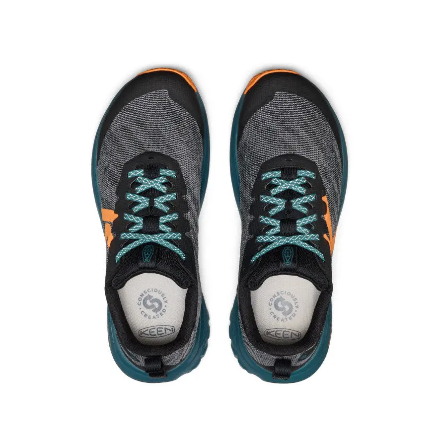 Men's Roam Trail Running Shoe | Black/Orange Peel 4