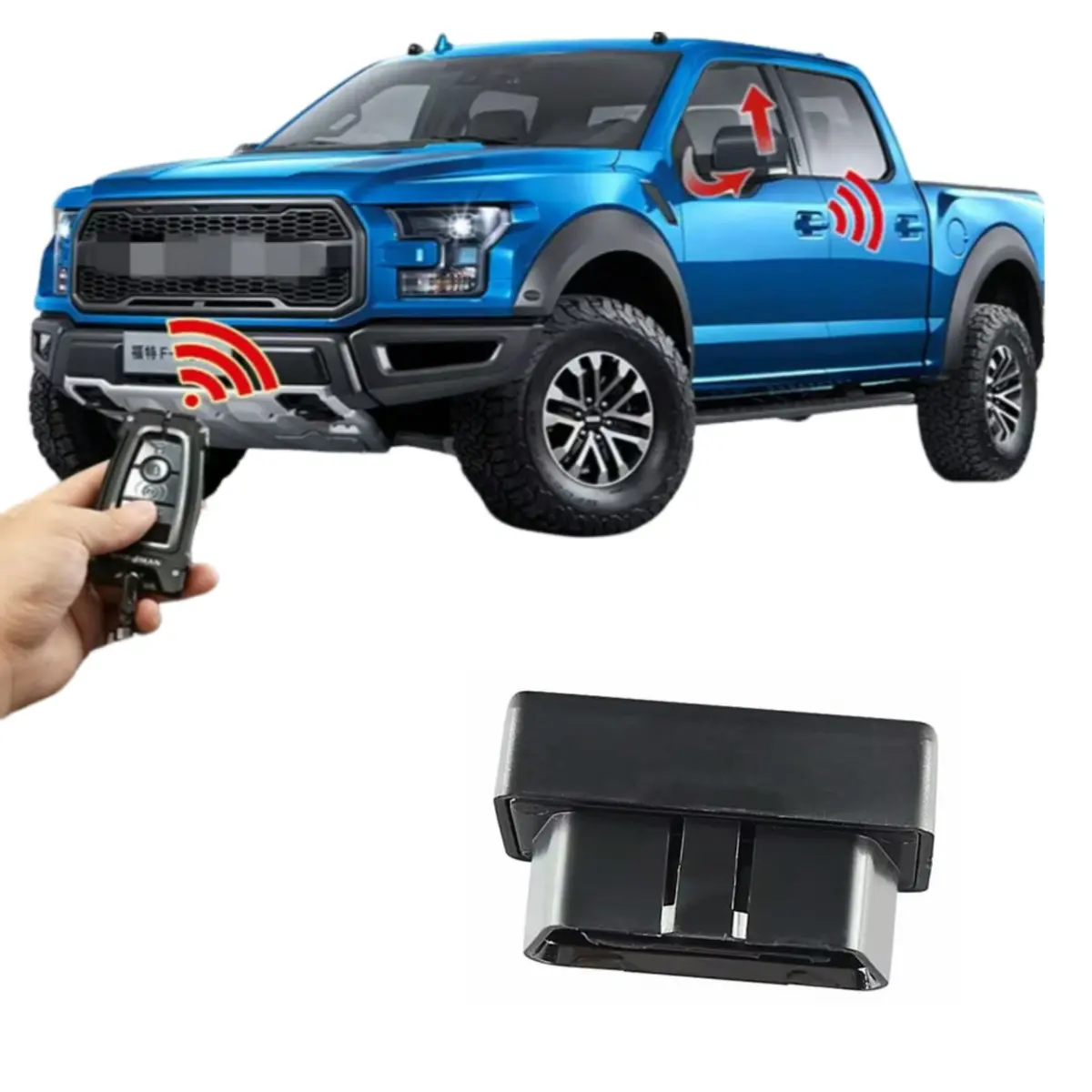 Obd Power Window Closer Open Mirror Folding Module For Ford F150 2016-2020 1