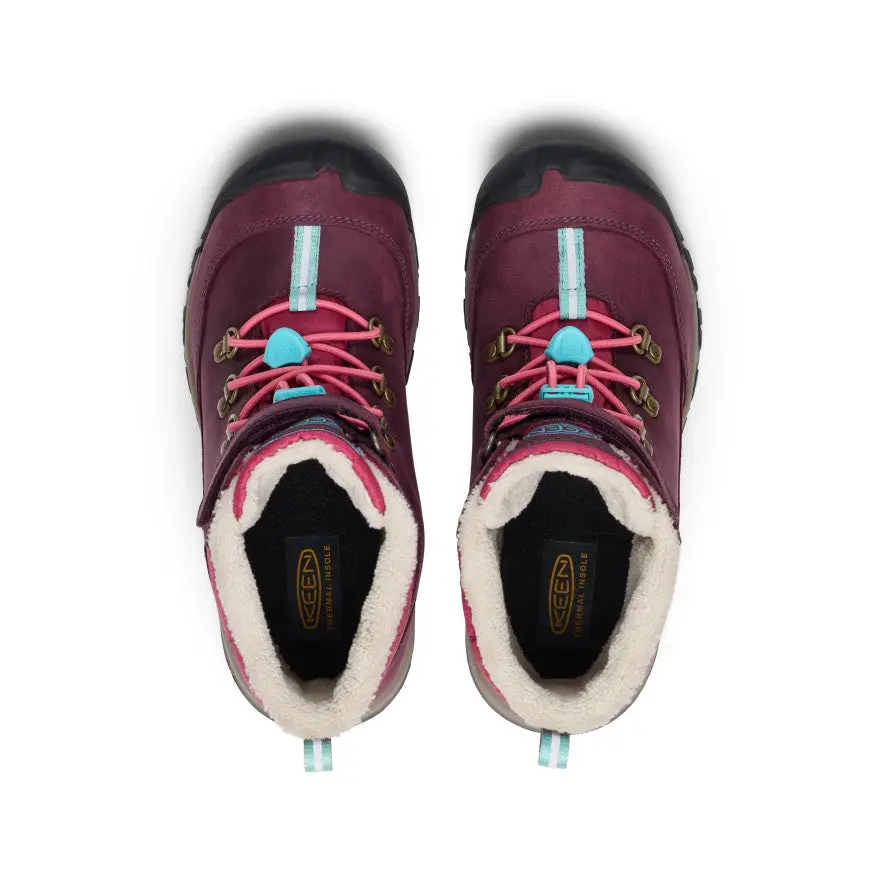 Big Kids' Kanibou Waterproof Winter Boot | Fig/Pink Lemonade 4