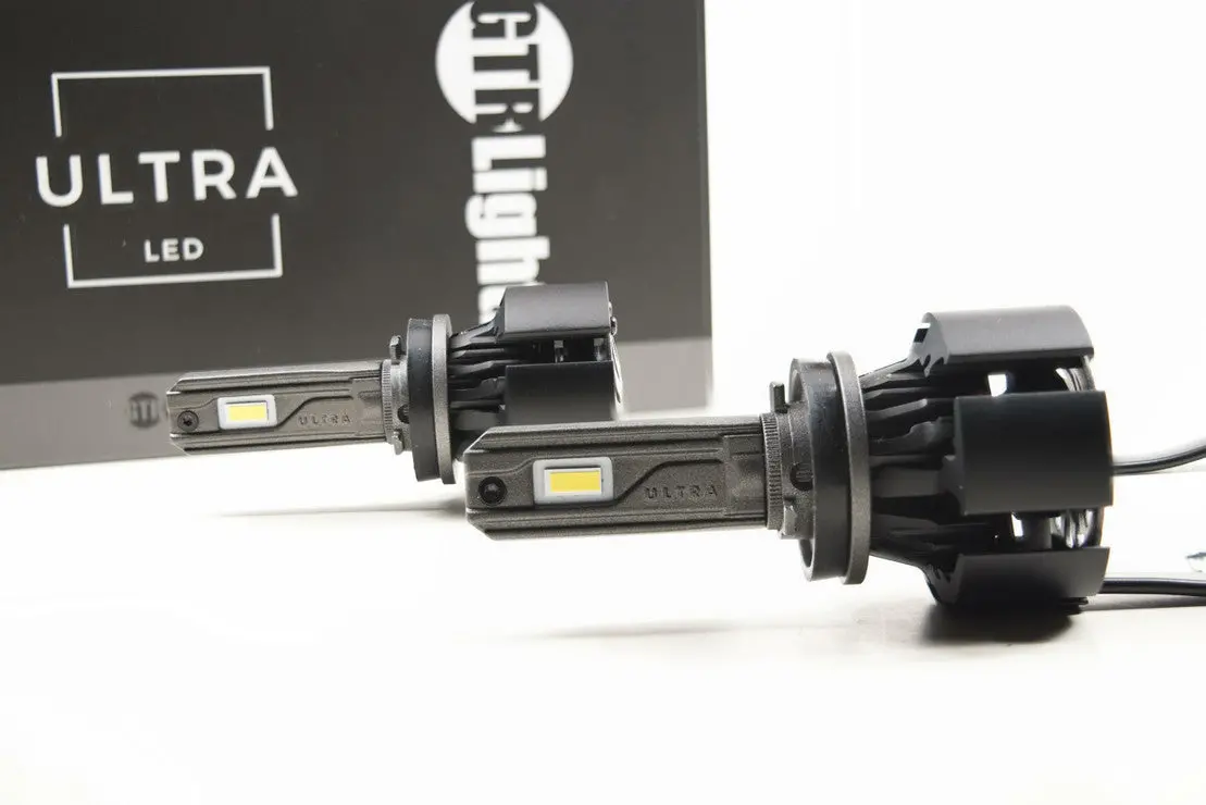 Gtr Lighting: Ultra 2.0 Led Fog Light Bulbs - H9/H9/H11 High Beams And H10/Hb3 Low Beams (Gtr.Led731 & Gtr.Led732) 1