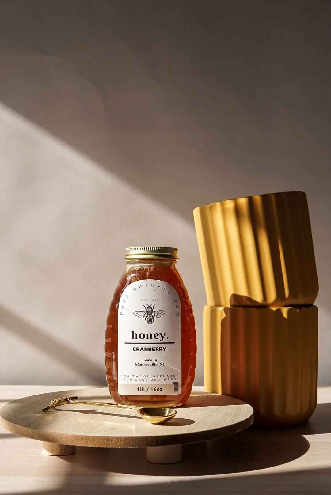 Cranberry Honey, 16 Ounce 1