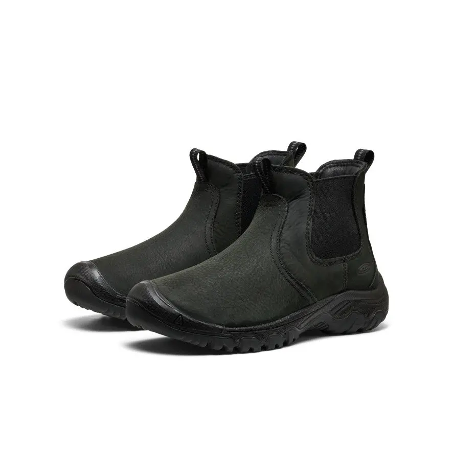 Women's Greta Ii Waterproof Chelsea | Black/Black 2