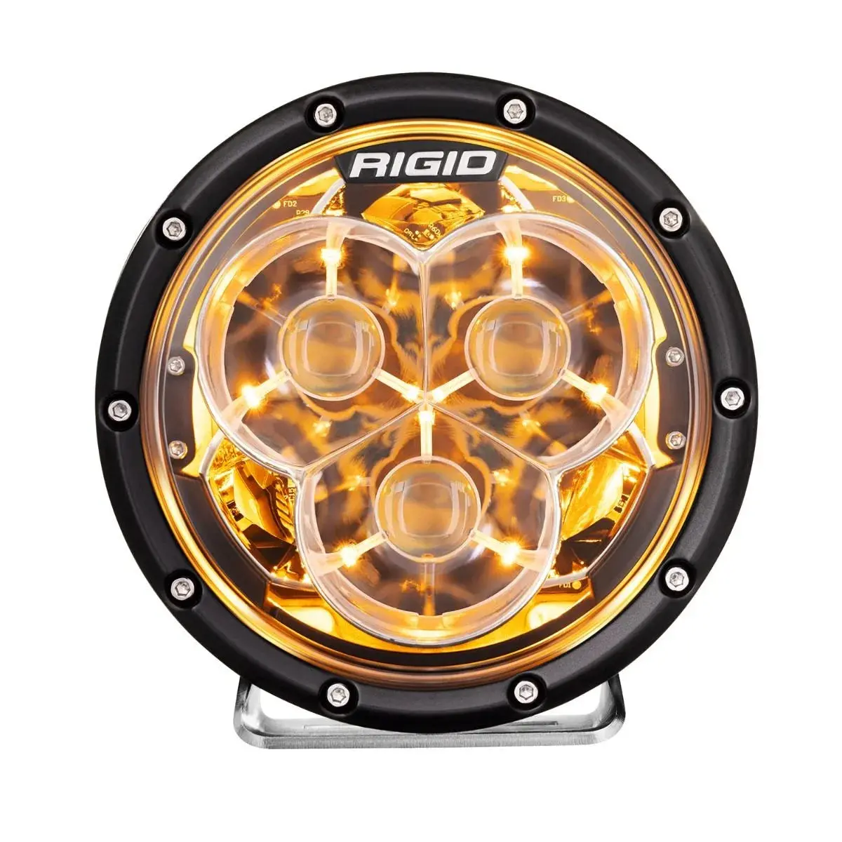Rigid Industries 6 Inch 360-Series Laser With Precision Spot Optics And Amber Backlight - 36211 2