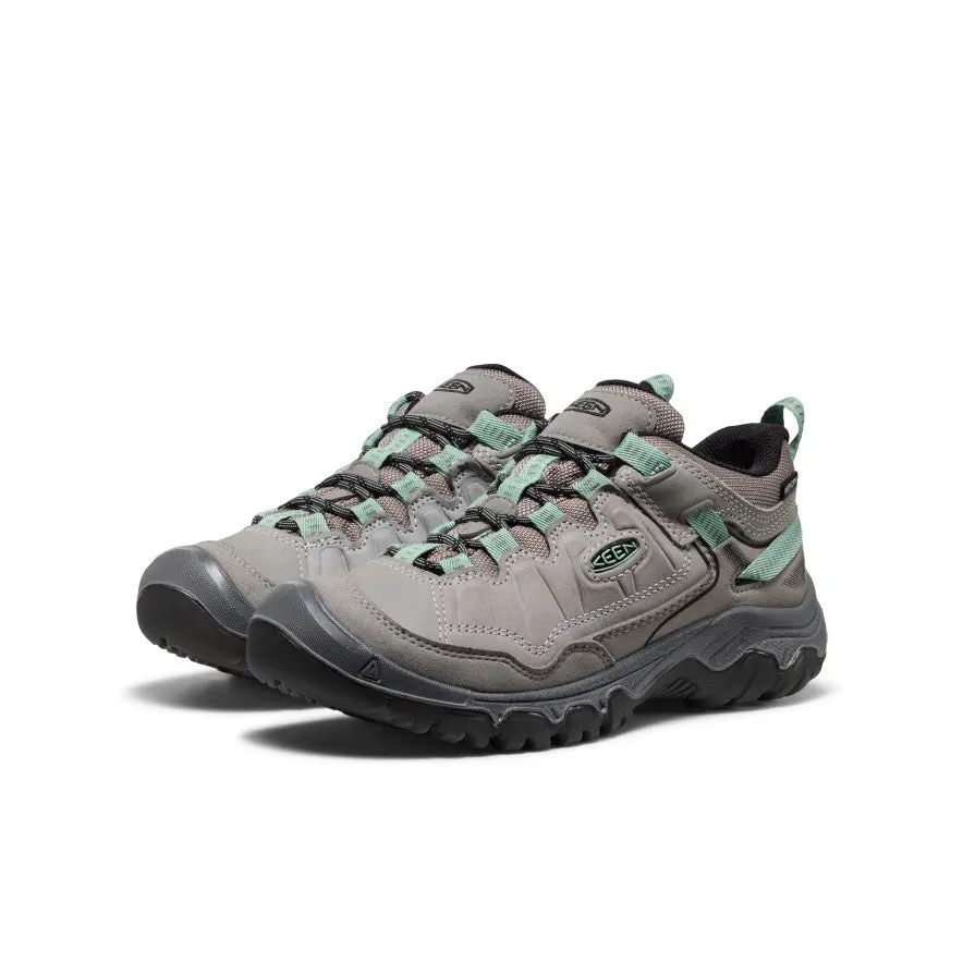 Women's Targhee Iv Waterproof Hiking Shoe | Alloy/Granite Green 2