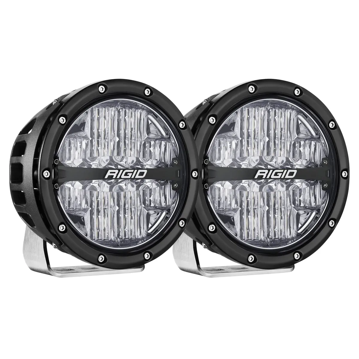 Rigid Industries 360-Series Rgbw 6 Inch Drive Optic With Rgbw Backlight Pods - 36411 36412 1