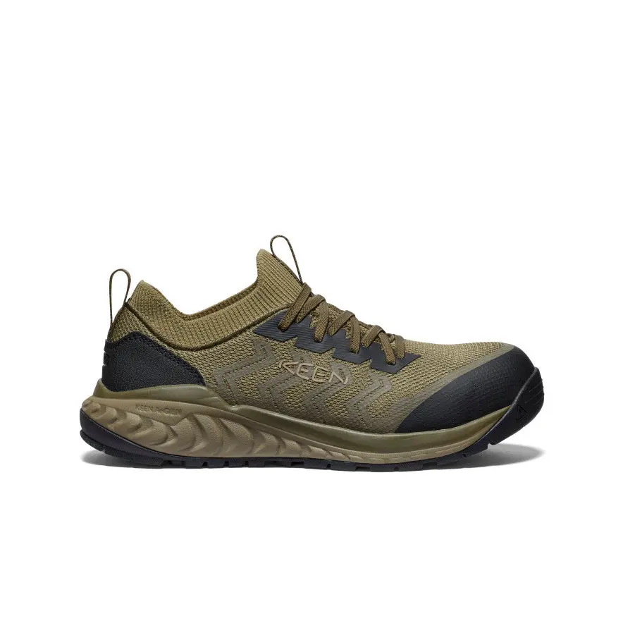 Men's Arvada Shift Work Sneaker (Carbon Toe)  |  Martini Olive/Black 1