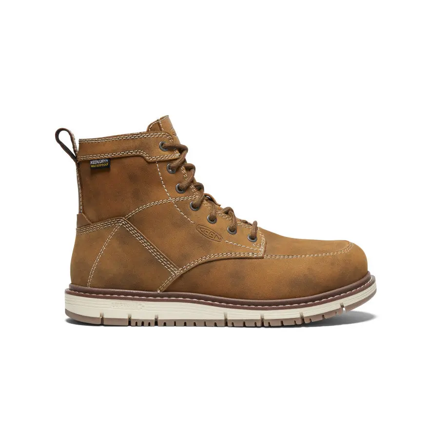 Women's San Jose 6" Waterproof Boot (Aluminum Toe) | Almond/Gum 1