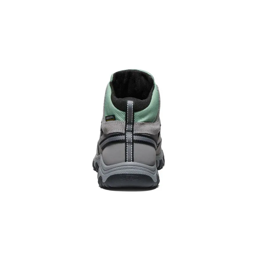 Big Kids' Targhee Iv Waterproof Hiking Boot | Alloy/Granite Green 5