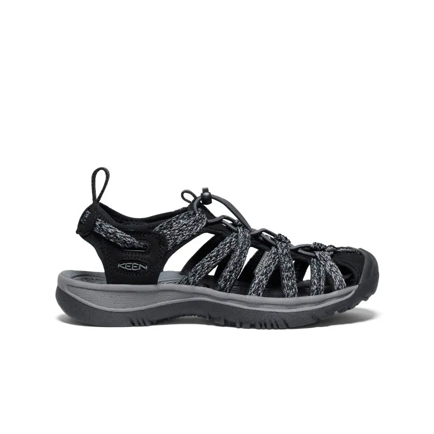 Women's Whisper  |  Black/Steel Grey 1