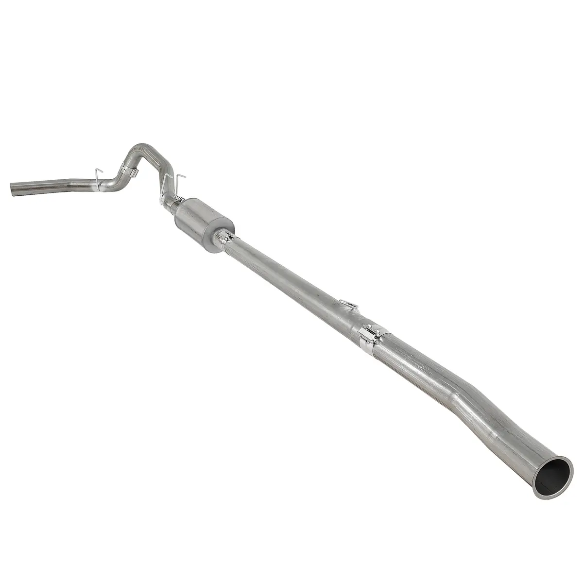 Seguler 2011-2022 6.7L Ford 4" Powerstroke Dp-Back Dpf Delete Pipe(With Muffler) 1