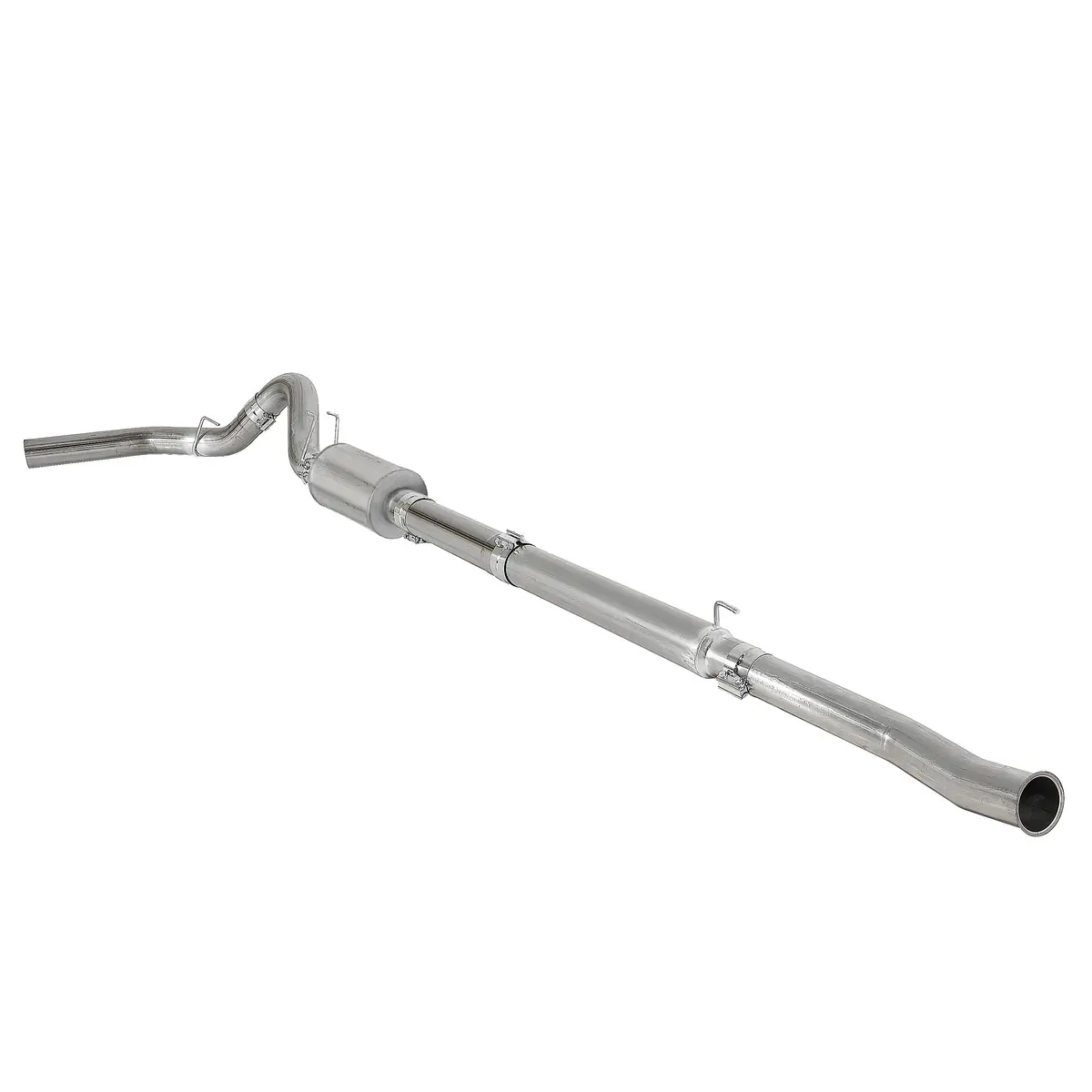 Seguler 5" Dp-Back Dpf Delete Pipe For 2011-2022 6.7L Ford Powerstroke (With Muffler) 1